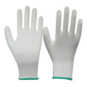 Перчатки SHEETROCK белые полиэстр с обливкой из полиуретана  - Форвард-Строй, тел. +7 (495) 208-00-68