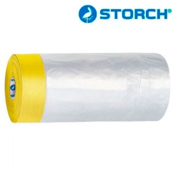 Защитная плёнка STORCH CoverQuick с креповой плотной лентой