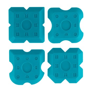 Аппликаторы BIHUI комплект силиконовых шпателей из 4 шт STAK4 - Форвард-Строй, тел. +7 (495) 208-00-68