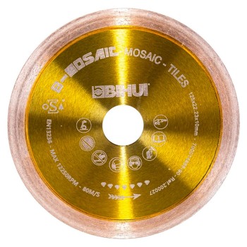 Диск алмазный BIHUI 125 мм MOSAIC TILES для мозаики 1,1 мм DCDC125  - Форвард-Строй, тел. +7 (495) 208-00-68