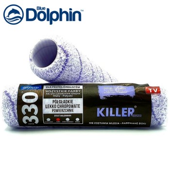 Валик Blue Dolphin Killer микрофибра 245 мм, ворс 9/13 мм  - Форвард-Строй, тел. +7 (495) 208-00-68