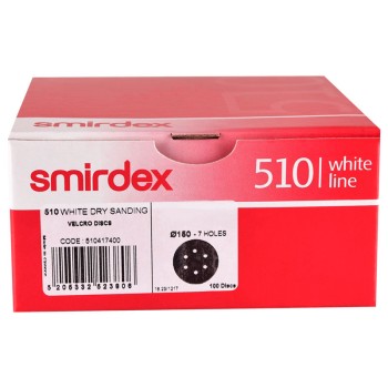 Шлифовальные круги SMIRDEX 510 WHUTE 225 мм, 6 отверстий  - Форвард-Строй, тел. +7 (495) 208-00-68