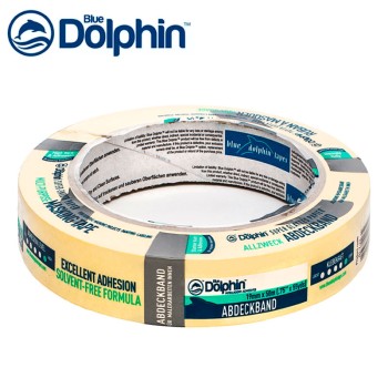 Лента Blue Dolphin Masking Tape 19 мм*50 м 01-7-11