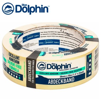 Лента Blue Dolphin Masking Tape 38 мм*50 м 01-7-14