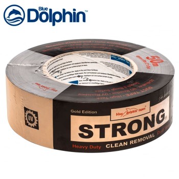 Лента ремонтная Blue Dolphin GOLD STRONG 48 мм*50 м 03-6-01  - Форвард-Строй, тел. +7 (495) 208-00-68