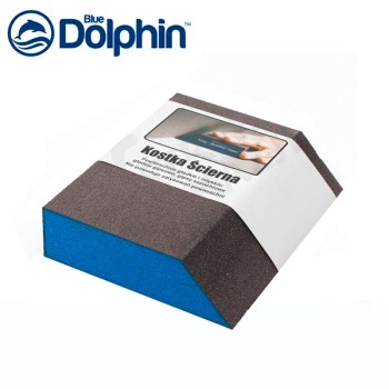 Шлифовальная губка Blue Dolphin 110*65*25 мм, скошенный край  - Форвард-Строй, тел. +7 (495) 208-00-68