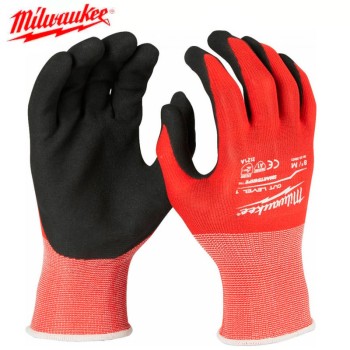 Перчатки MIlwaukee с защитой от порезов CUT LEVEL 1